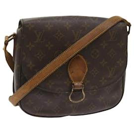 Louis Vuitton-LOUIS VUITTON Monogram Saint Cloud GM Shoulder Bag M51242 LV Auth yb519-Monogram