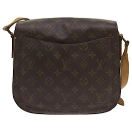Louis Vuitton-LOUIS VUITTON Monogram Saint Cloud GM Shoulder Bag M51242 LV Auth yb519-Monogram