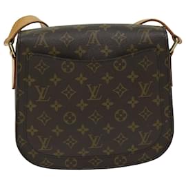 Louis Vuitton-LOUIS VUITTON Monogram Saint Cloud GM Shoulder Bag M51242 LV Auth 68273-Monogram