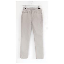 Loro Piana Mathias Light Denim Hose Beige