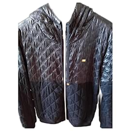 Dolce & Gabbana-Men Coats Outerwear-Black