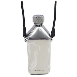 NUEVA BOTELLA DE GIVENCHY 4G BK609VK15M CAJA METAL PLATA BOTELLA ACERO PLATA Plata