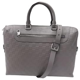 Louis Vuitton-NEW LOUIS VUITTON BAG DOCUMENT HOLDER DAY NM DAMIER INFINI BRIEFCASE-Grey