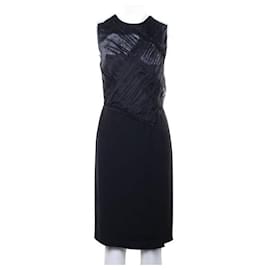 3.1 Phillip Lim-Black Dress With Lace Details-Black