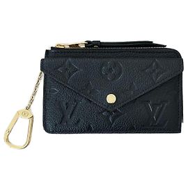 Louis Vuitton Tarjetero Doble Negro