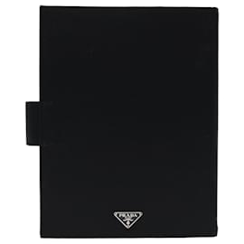 Prada-PRADA Day Planner Cover Nylon Schwarz Auth ki4181-Schwarz