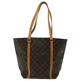 Louis Vuitton-LOUIS VUITTON Monogram Sac Shopping Tote Bag M51108 Auth LV 67468-Monogramme