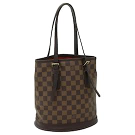 Louis Vuitton-LOUIS VUITTON Damier Ebene Marais Shoulder Bag N42240 LV Auth 67810-Other
