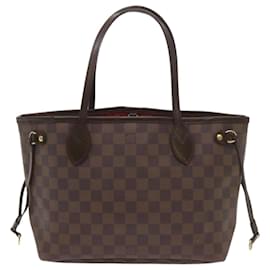Louis Vuitton-LOUIS VUITTON Damier Ebene Neverfull PM Tote Bag N51109 LV Auth 68122-Otro
