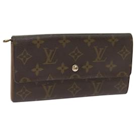 Louis Vuitton-LOUIS VUITTON Monogram Pochette Porte Monnaie Credit Wallet M61725 Auth yk11133-Monogram