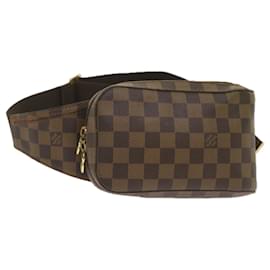 Louis Vuitton-LOUIS VUITTON Damier Ebene Geronimos Shoulder Bag N51994 LV Auth 67767-Other