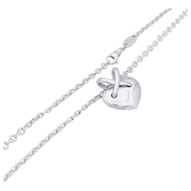 Chaumet-Chaumet Necklace, "Heart Links", white gold and diamonds.-Other