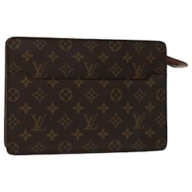 Louis Vuitton-LOUIS VUITTON Monogram Pochette Homme Pochette M51795 LV Auth ep3549-Monogramme