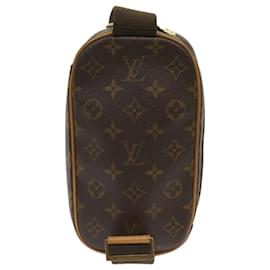 Louis Vuitton-Bolsa de Ombro LOUIS VUITTON Monogram Pochette Gange M51870 Autenticação de LV 59600-Monograma