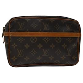 Louis Vuitton-Louis Vuitton Monogram Compiegne 23 Clutch Bag M51847 LV Auth yk10999-Monogram