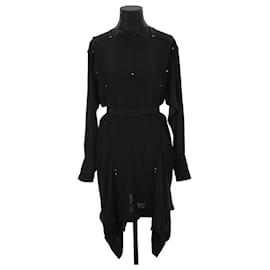 Isabel Marant-Vestido negro-Negro