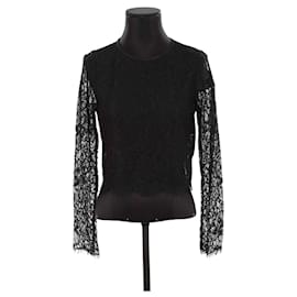 The Kooples-Blusa in pizzo-Nero