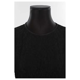The Kooples-Blusa in pizzo-Nero