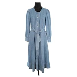 SéZane-Cotton dress-Blue
