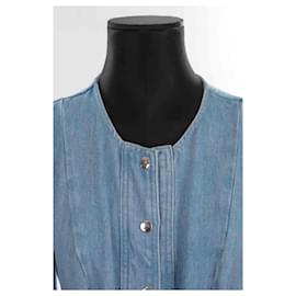 SéZane-Cotton dress-Blue