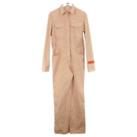 Heron Preston Mono de algodon Beige