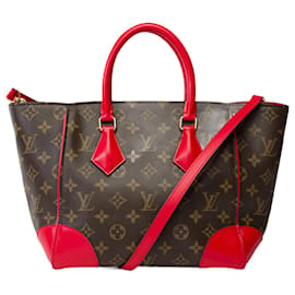 Louis Vuitton-LOUIS VUITTON Phenix Bag in Brown Canvas - 101773-Brown