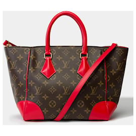 Louis Vuitton-LOUIS VUITTON Phenix Bag in Brown Canvas - 101773-Brown