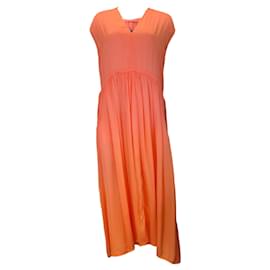 Autre Marque-Robe Raquel Allegra Orange Multi Daydream Sunset Dip Dye-Orange