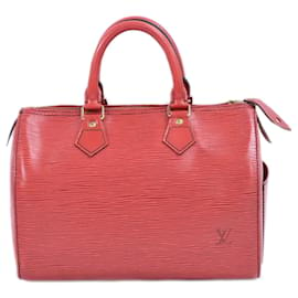 Louis Vuitton-Louis Vuitton Speedy 25-Vermelho