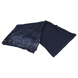 Chanel-Scarves-Navy blue