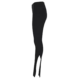 Jacquemus-Jacquemus La Montagne Slim-Fit Trousers in Black Viscose-Black