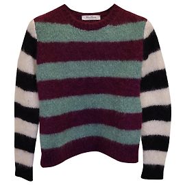 Pull Rayé Max Mara en Mohair Multicolore Autre Imprimé python