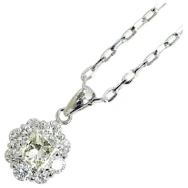 Autre Marque-18k Gold Diamond Pendant Necklace-Other