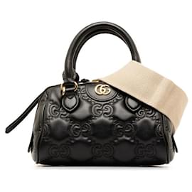Gucci-Gucci GG Matelassé Medium Handbag Leather Handbag 702251 in Excellent condition-Other