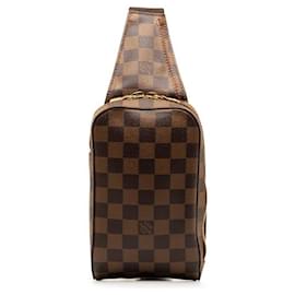 Louis Vuitton-Louis Vuitton Damier Ebene Geronimos Canvas Belt Bag N51994 in Excellent condition-Other