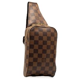 Louis Vuitton-Louis Vuitton Damier Ebene Geronimos Canvas Belt Bag N51994 in Excellent condition-Other