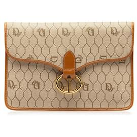 Dior-Wabenförmige Canvas-Clutch-Andere