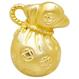 Autre Marque-24k Ciondolo per borsa con cordoncino in oro-Altro