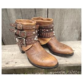 Autre Marque-Old Gringo boots size 36-Light brown
