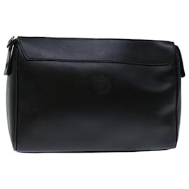 Givenchy-GIVENCHY Bolso Clutch Piel Negro Auth bs12942-Negro