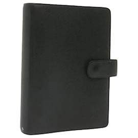 Louis Vuitton-LOUIS VUITTON Taiga Agenda MM Tagesplaner Cover Epicea R20403 LV Auth 69168-Andere
