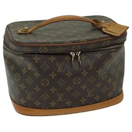 Louis Vuitton-Bolsa de mão bonita com monograma LOUIS VUITTON 2maneira M47280 LV Auth yk11211-Monograma