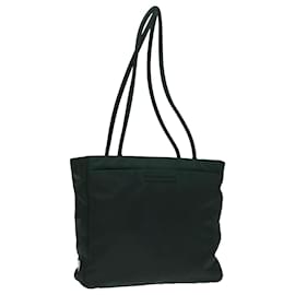 Prada-PRADA Tote Bag Nylon Vert Auth bs12869-Vert