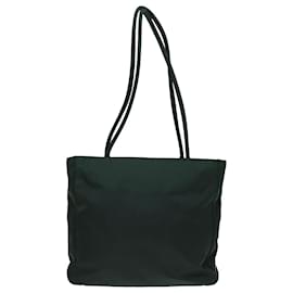 Prada-PRADA Tote Bag Nylon Vert Auth bs12869-Vert