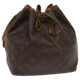 Louis Vuitton-LOUIS VUITTON Monogram Petit Noe Shoulder Bag M42226 LV Auth 67779-Monogram