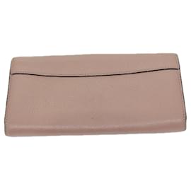 Louis Vuitton-LOUIS VUITTON Capusine Long Wallet Leather Pink M61250 LV Auth bs12930-Pink