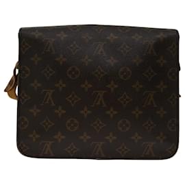 Louis Vuitton-LOUIS VUITTON Monogram Cartouchiere GM Shoulder Bag M51252 LV Auth th4639-Monogram