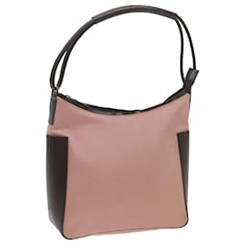 Gucci-GUCCI Shoulder Bag Canvas Pink 77112 auth 68568-Pink