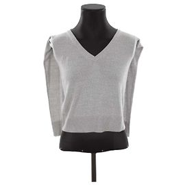 Jacquemus Pull en laine gris Gris