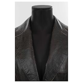 Antik Batik-Leather coat-Black